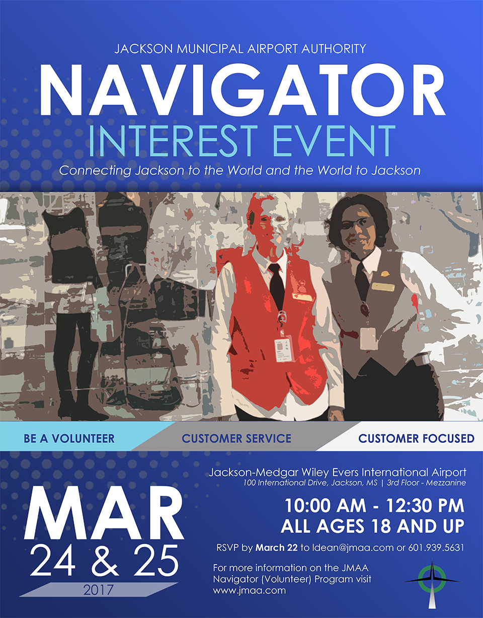 Jackson-Medgar Wiley Evers International Airport to Host Navigator Interest Event